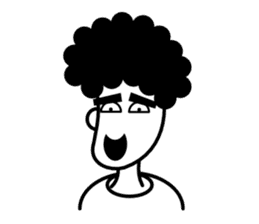 Mr. Kribo sticker #3511786