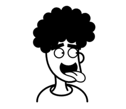 Mr. Kribo sticker #3511791