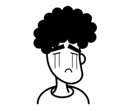 Mr. Kribo sticker #3511795