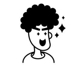 Mr. Kribo sticker #3511796