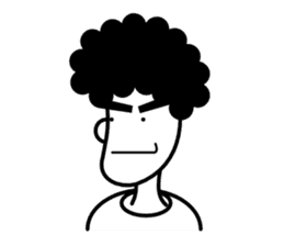 Mr. Kribo sticker #3511797