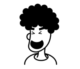 Mr. Kribo sticker #3511798