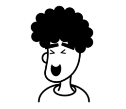 Mr. Kribo sticker #3511800