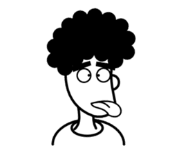 Mr. Kribo sticker #3511801