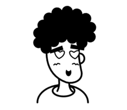 Mr. Kribo sticker #3511803