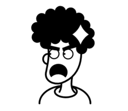 Mr. Kribo sticker #3511804