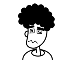 Mr. Kribo sticker #3511805