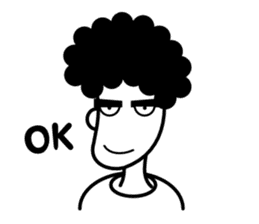 Mr. Kribo sticker #3511806