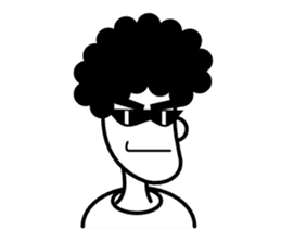 Mr. Kribo sticker #3511807