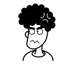 Mr. Kribo sticker #3511808