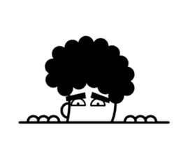 Mr. Kribo sticker #3511809