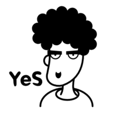 Mr. Kribo sticker #3511810