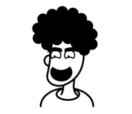 Mr. Kribo sticker #3511811