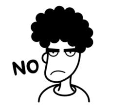 Mr. Kribo sticker #3511815