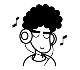 Mr. Kribo sticker #3511816