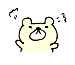 Bear feelings sticker #3511859