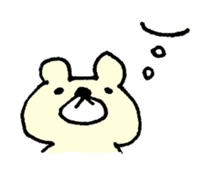Bear feelings sticker #3511874