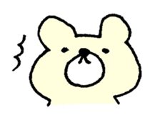 Bear feelings sticker #3511876