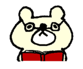 Bear feelings sticker #3511886