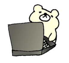 Bear feelings sticker #3511897