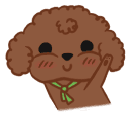 Shih Tzu and Poodle cute dog sticker #3511901