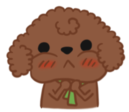 Shih Tzu and Poodle cute dog sticker #3511911