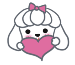 Shih Tzu and Poodle cute dog sticker #3511934