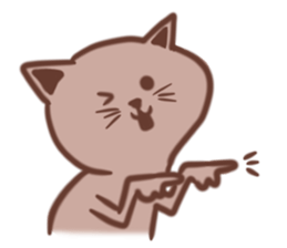 cute cat2!! sticker #3512258