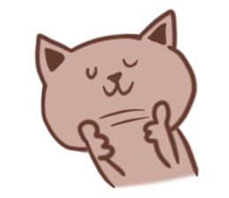 cute cat2!! sticker #3512259