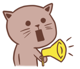 cute cat2!! sticker #3512268