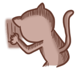 cute cat2!! sticker #3512276