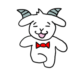 Cool Goat sticker #3512347