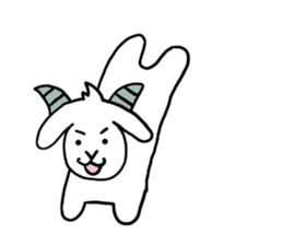 Cool Goat sticker #3512348