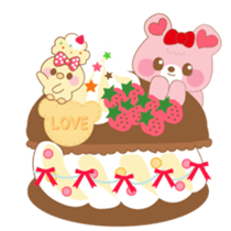 Ichigo and Muffin(Happy Valentines) sticker #3512552