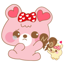 Ichigo and Muffin(Happy Valentines) sticker #3512555