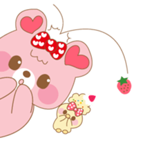 Ichigo and Muffin(Happy Valentines) sticker #3512557