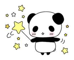 Lonely panda alone sticker #3512716