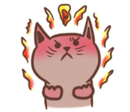 cute cat!! sticker #3512942