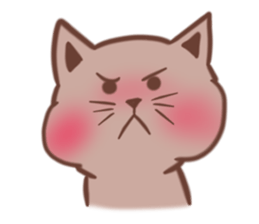 cute cat!! sticker #3512947