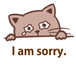 cute cat!! sticker #3512949