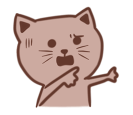 cute cat!! sticker #3512953