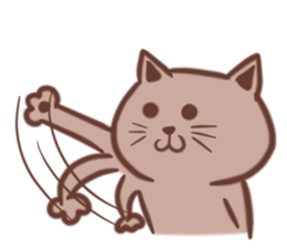 cute cat!! sticker #3512954