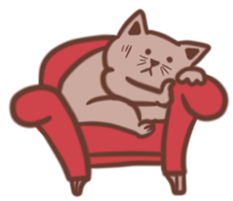 cute cat!! sticker #3512966