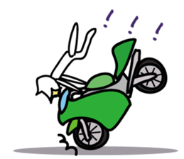 Myao motorbike life sticker #3513362