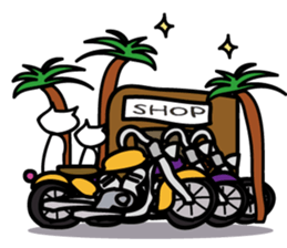Myao motorbike life sticker #3513365