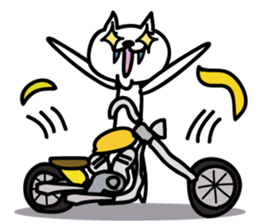 Myao motorbike life sticker #3513367
