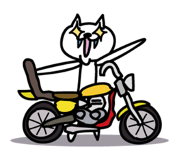 Myao motorbike life sticker #3513368