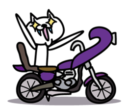 Myao motorbike life sticker #3513369