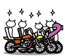 Myao motorbike life sticker #3513371