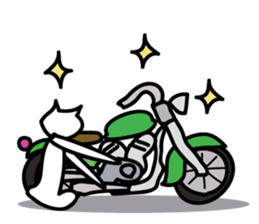 Myao motorbike life sticker #3513374